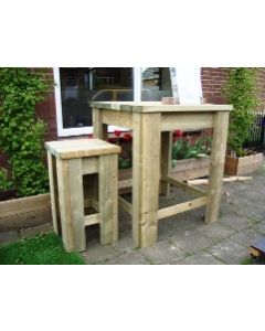Statafel 75x75x105