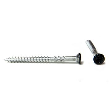 RVS gevelschroef zwarte kop AISI 410 torx 4x50